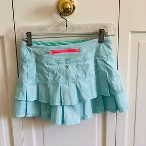 Ivivva by Lululemon Aqua Skirt, Size 12